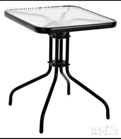 Маса стъклена 60х60, снимка 1