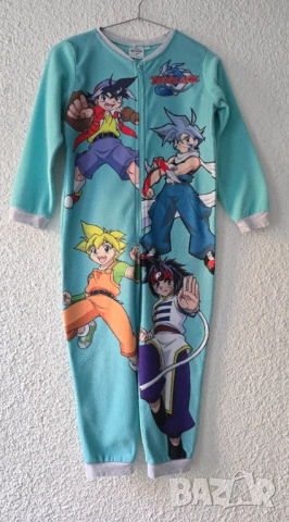 Гащеризон пижама BEYBLADE 7-8 години, снимка 10 - Детски пижами - 52486184