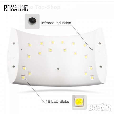 Лампа за маникюр UV/LED 36W SUN 9S PLUS, снимка 6 - Продукти за маникюр - 36983623