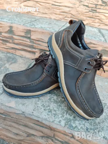 Мъжки обувки ЕСТЕСТВЕНА КОЖА 40-45 номер , снимка 3 - Ежедневни обувки - 47788819