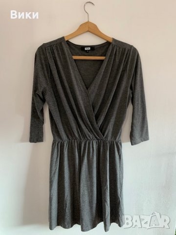 Красива рокля в сиво Bik Bok, снимка 6 - Рокли - 26850314
