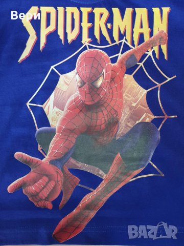 Нова детска тениска с трансферен печат Спайдърмен (Spider-Man), снимка 5 - Детски тениски и потници - 28452271