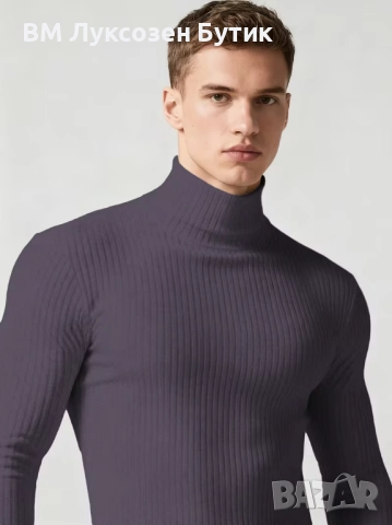 Мъжко луксозно поло – за изискания и стилен мъж, снимка 4 - Пуловери - 52574179