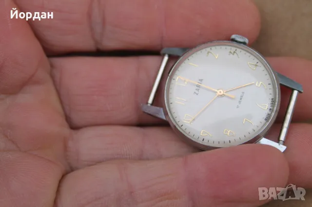 СССР мъжки часовник ''Заря'', снимка 8 - Мъжки - 49933804