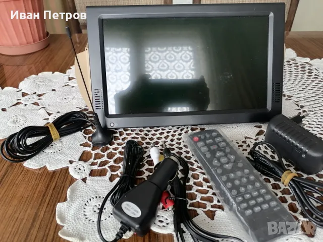 Продавам  чисто НОВО ПОРТАТИВНО   ТВ  NVOX 10.1 '' за кола и дма вилата, снимка 5 - Телевизори - 49725990
