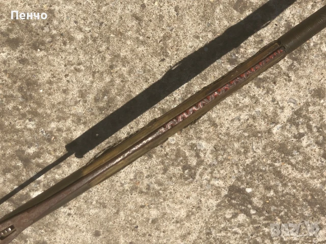 старинна бойна НАВАХА /NAVAJA/ - XVII - XVIII век - ОРИГИНАЛ, снимка 8 - Ножове - 51286048