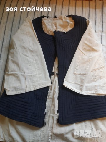 Кенарена риза и елек от соца, снимка 2 - Антикварни и старинни предмети - 43425686