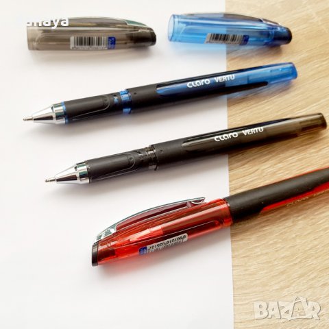 2053 Химикал CLARO VERTU, 1.0mm, син, снимка 4 - Ученически пособия, канцеларски материали - 32370192