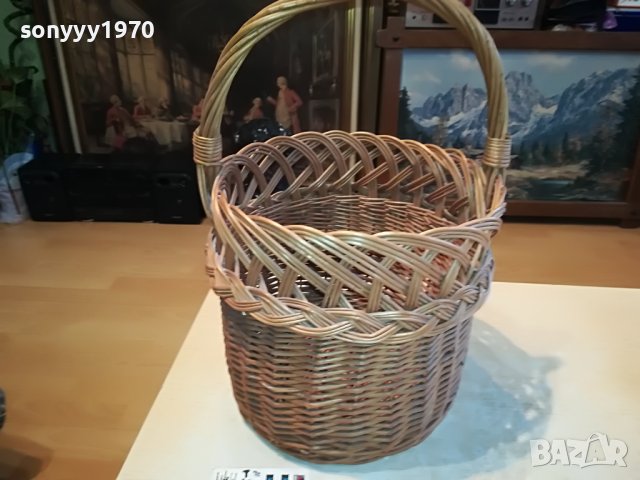 ПЛЕТЕНА КОШНИЦА ОТ ГЕРМАНИЯ 1504231919, снимка 5 - Антикварни и старинни предмети - 40377324