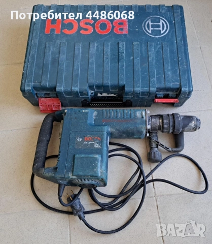 къртач Bosch GSH 11 E SDS MAX за къртене на стени и бетон, снимка 2 - Къртачи - 53097584