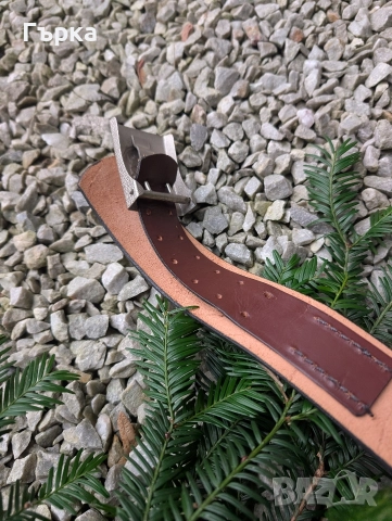 Немска брадва с кожен Пожарникарски колан, снимка 12 - Антикварни и старинни предмети - 52774111