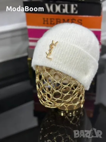 YSL дамски зимни шапки Yves Saint Laurent , снимка 5 - Шапки - 48250869