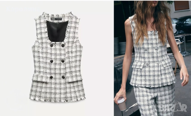 Нови с хартиени етикети @ЗАРА , снимка 8 - Костюми - 53282301