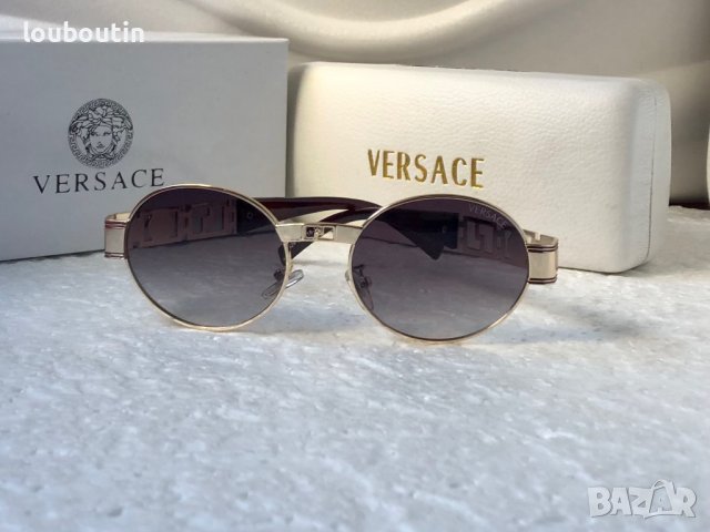 -25 % разпродажба Versace 2022 дамски слънчеви очила мъжки унисекс овални кръгли, снимка 6 - Слънчеви и диоптрични очила - 38728534