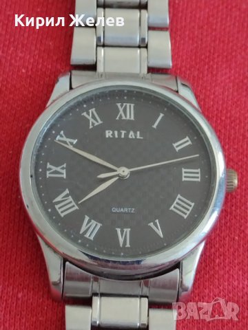 Елегантен мъжки часовник  RITAL QUARTZ много красив стилен 28141, снимка 3 - Мъжки - 37243191
