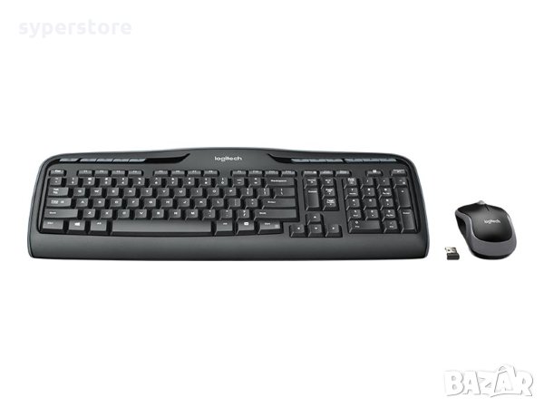 2 в 1 Комплект клавиатура и мишка Безжични Logitech MK330 Модерни компактни и удобни, снимка 2 - Клавиатури и мишки - 34932549