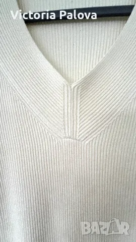 Блуза PRIMA PARTE ORIGINAL STYLE светъл беж, снимка 4 - Блузи с дълъг ръкав и пуловери - 48388806