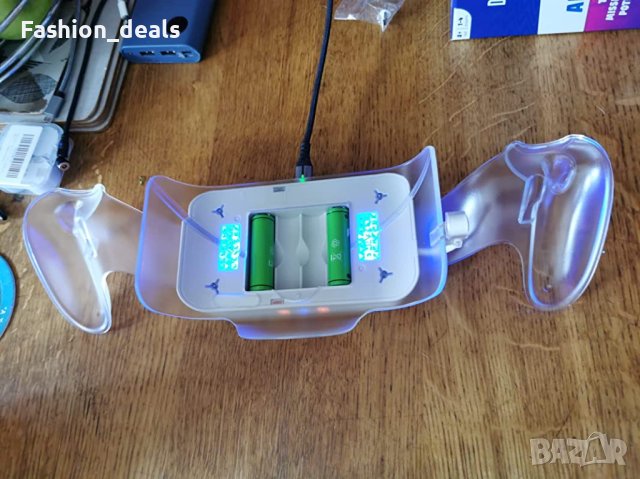  Магнитна докинг станция за зареждане слушалки контролер Oculus Quest 2, снимка 10 - Аксесоари - 40703422