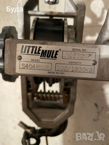 Ръчна лебедка Little Mule 1.8 тона, снимка 4 - Други инструменти - 52592090