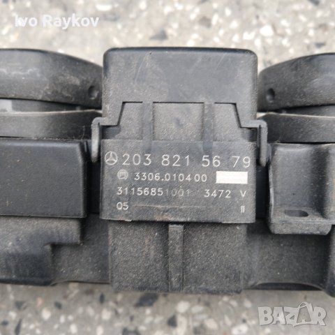 Панел бутони Mercedes W203,  2038215679, снимка 2 - Части - 43728215