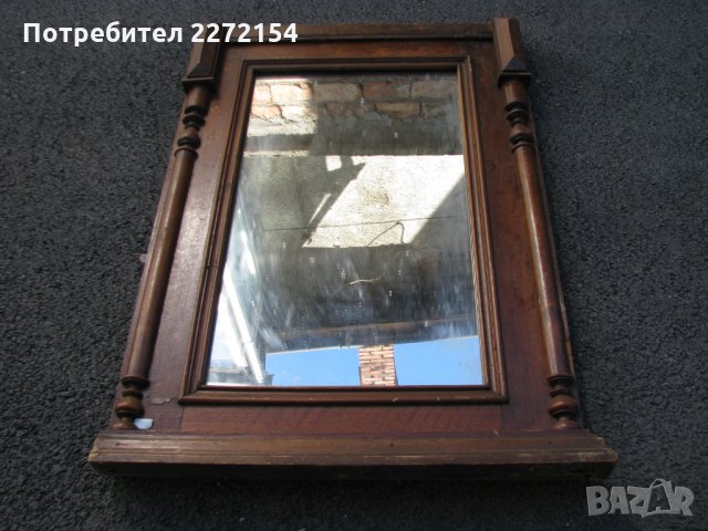 Старинно огледало, снимка 2 - Антикварни и старинни предмети - 28458229