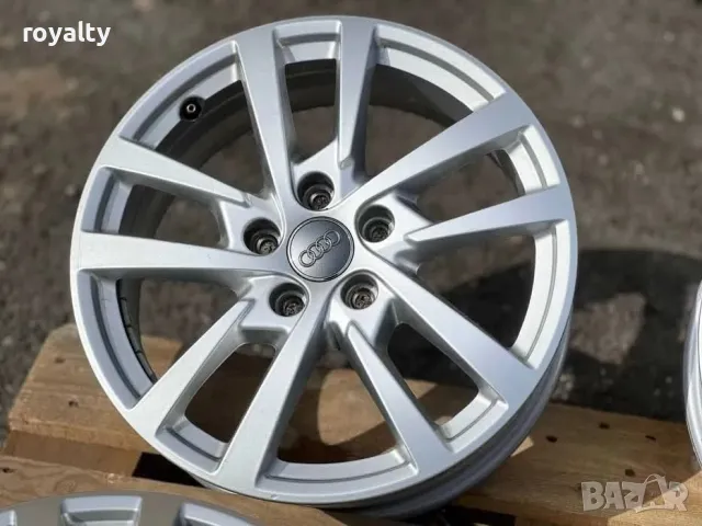 5x112 17 Джанти Audi A3 VW Golf Caddy Sharan Seat Leon 5х112 ЕТ 48 J 6 Централен отвор 57.1 Оригинал