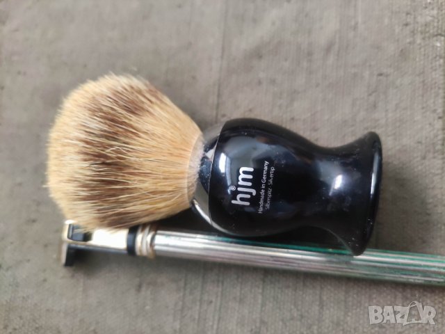 Продавам стар комплект за бръснене HJM, снимка 2 - Колекции - 43282498