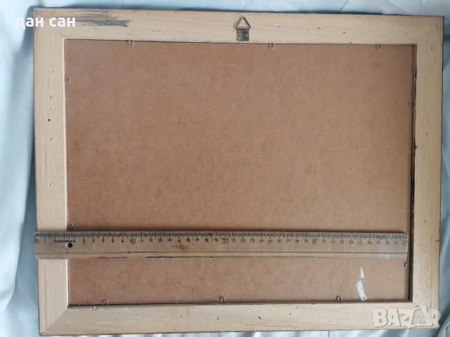 зимна буря пейзаж маслени бои датиран 82 подпис Франция, снимка 2 - Антикварни и старинни предмети - 47660652