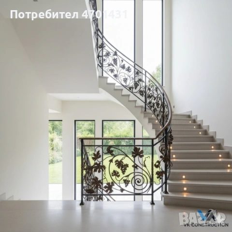 Парапети от ковано желязо, оградни пана, снимка 4 - Монтажи - 53029429