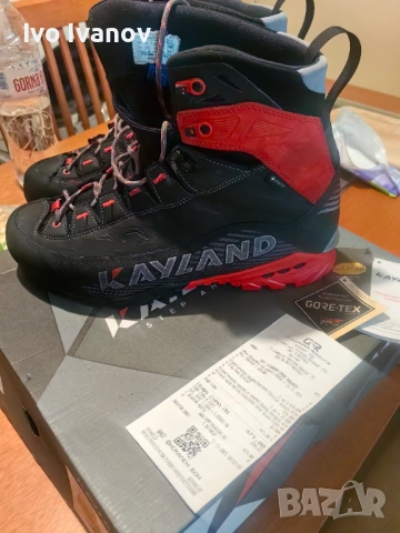 Зимни туристически обувки Номер 47/31см Kayland Stellar Nubuck GTX, снимка 4 - Спортни обувки - 53408566