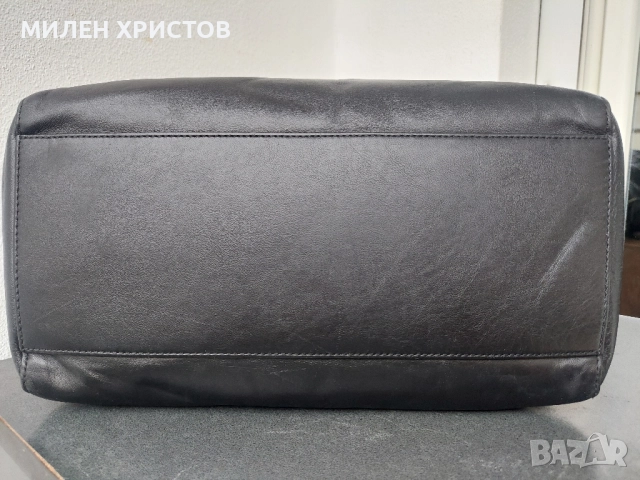 COCCINELLE 100% Оригинал Естествена кожа 35см/24см/18см, снимка 9 - Чанти - 52100077