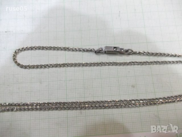 Медальон със синджир имитационна бижутерия - 22 гр., снимка 5 - Колиета, медальони, синджири - 43078064