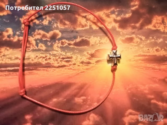 Ръчно изработени гривни с кръст, снимка 7 - Гривни - 24991392