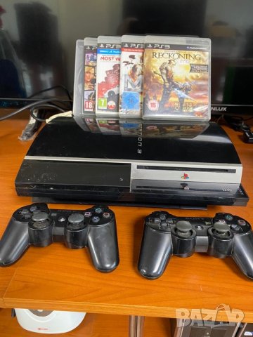 PS3 комплект 2 джойстика кабели 5 бр игри, снимка 4 - PlayStation конзоли - 43427492