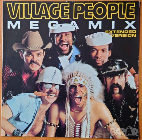 Грамофонни плочи Village People ‎– Megamix, снимка 1 - Грамофонни плочи - 37055850