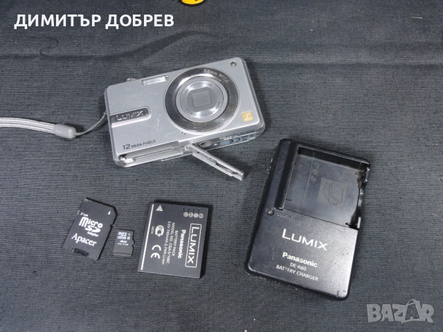 ЦИФРОВ ФОТОАПАРАТ PANASONIC LUMIX DMC F-3 12MP DIGITAL CAMERA, снимка 11 - Фотоапарати - 53538801