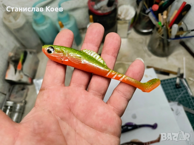 силиконова примамка Костур 110, снимка 8 - Такъми - 49520400