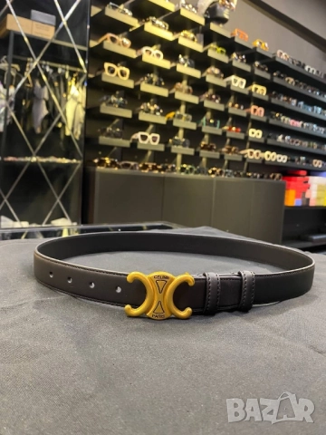 колан от естествена кожа в кутия celine 