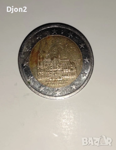 Евро Монета вижда се номинала, снимка 4 - Нумизматика и бонистика - 53131862