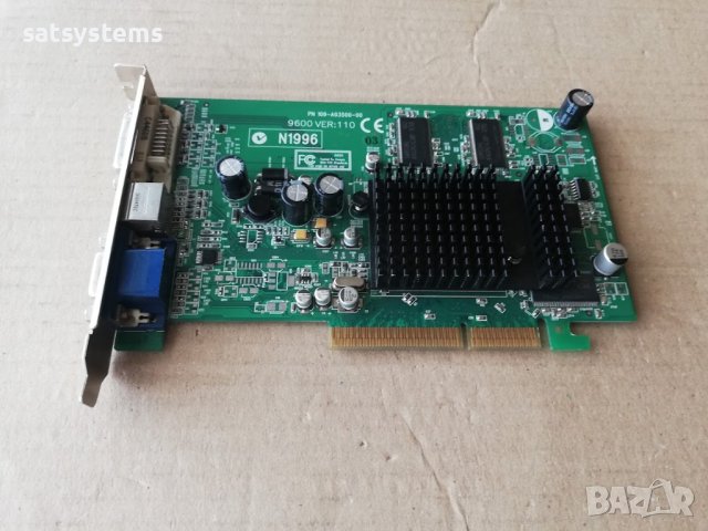 Видео карта ATi Radeon MSI 9600 128MB DDR 128bit AGP, снимка 5 - Видеокарти - 43384846