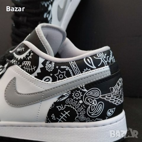 Нови Дамски Обувки Размер 39 Номер Черни Nike Air Force 1 Low Оригинални Маратонки Кецове , снимка 4 - Маратонки - 39796570