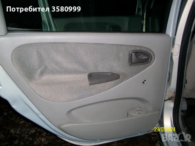 Продавам Салон за Рено Сценик 1999 - 2003 г. + кори врати и дръжки врати+подарък 5бр. гумени стелки , снимка 13 - Части - 48301126
