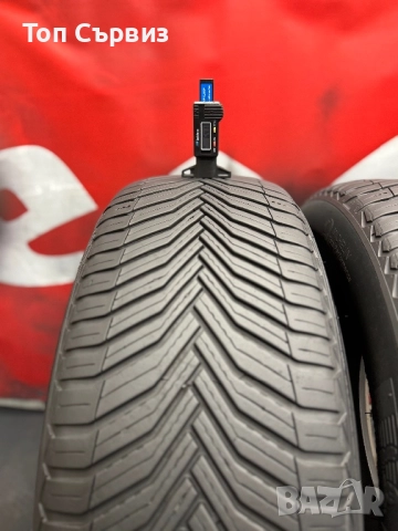 235 60 18, Всесезонни гуми, Michelin CrossClimate2, 2 броя, снимка 4 - Гуми и джанти - 52564759