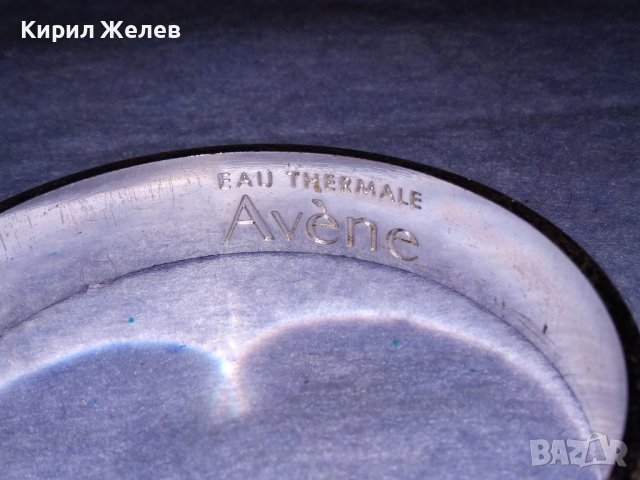 EAU THERMALE Avene МАРКОВА с ПОСРЕБРЯВАНЕ МОДНА ДИЗАЙНЕРСКА АРТ ГРИВНА 37963, снимка 7 - Гривни - 40811638