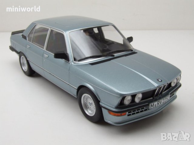 BMW M535i E12 1980 - мащаб 1:18 на Norev моделът е нов в кутия, снимка 8 - Колекции - 43115755