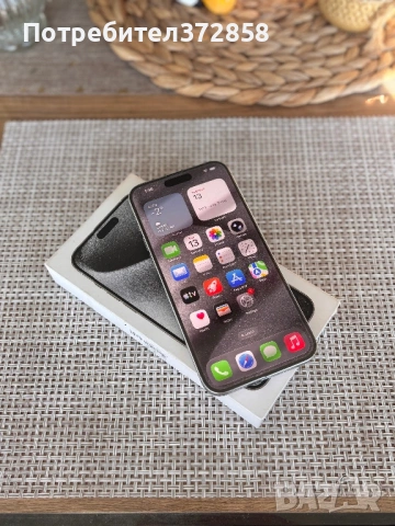 Iphone 15 pro max 256gb, с кутия и зарядно., снимка 5 - Apple iPhone - 53358139