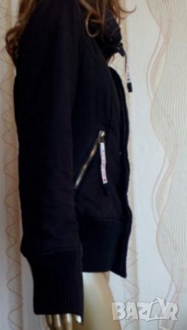 Khujo M,L- Зимно късо чудесно яке с качулка и пухкава яка, снимка 13 - Якета - 42955512