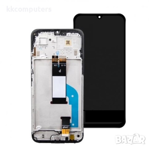 LCD Дисплей за Xiaomi Redmi 15C / Poco C85 4G (2025) 5600020P15A00 / Тъч скрийн / + Рамка / Черен / 