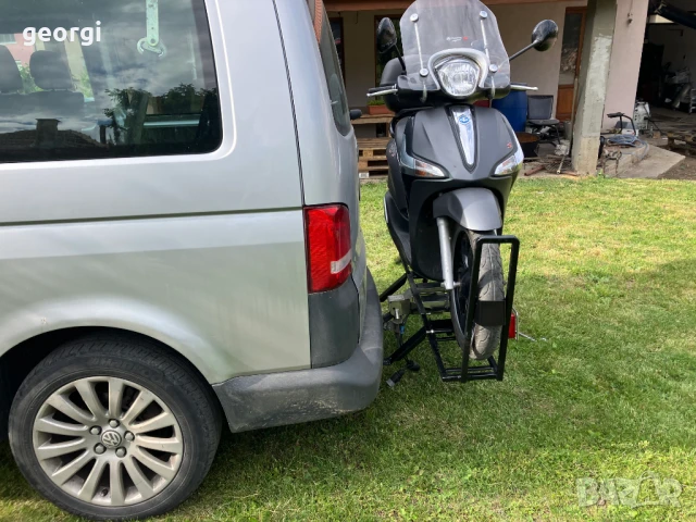 Багажник//стойка/за мотор,2 колела,,багаж или др.за теглич на автомобил, снимка 2 - Мотоциклети и мототехника - 50536284