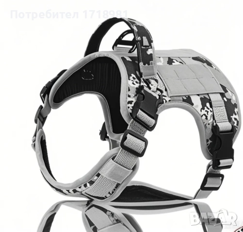 Камофлажен нагръдник за куче, снимка 2 - За кучета - 52477970